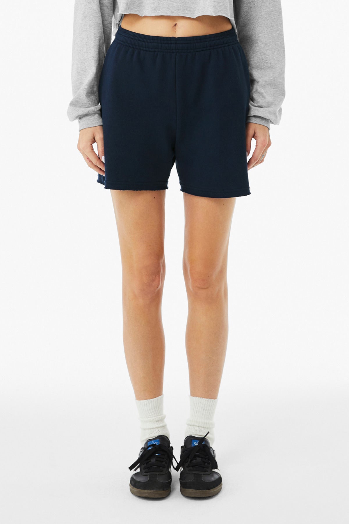 BELLA+CANVAS® Women's Cutoff Sweatshort BC3787