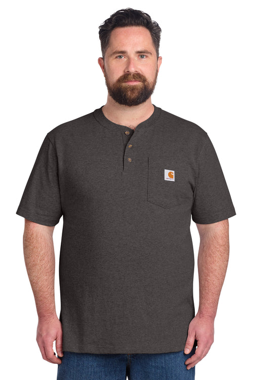 Carhartt® Short Sleeve Henley T-Shirt CTK84