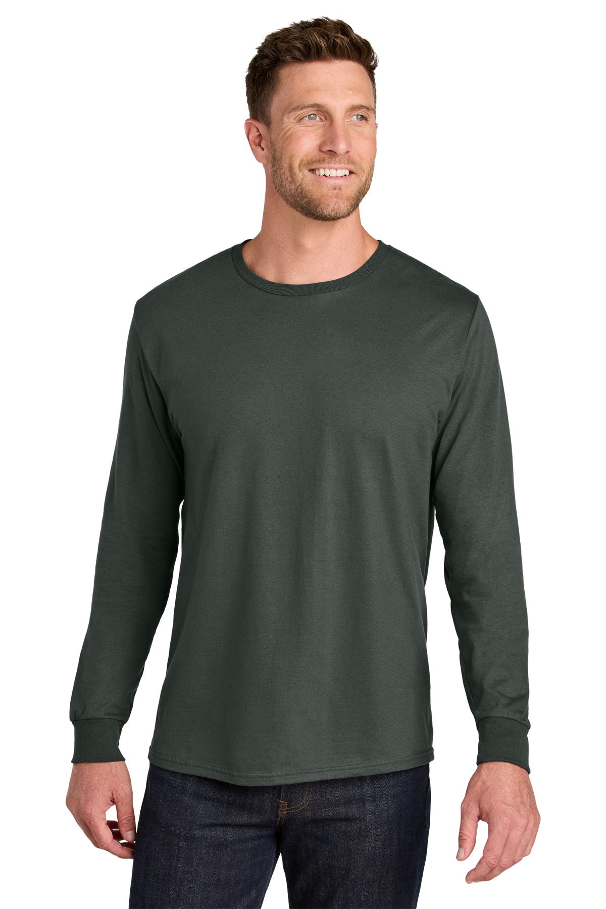 Jerzees Ultimate™ Unisex Ring Spun Long Sleeve T-Shirt IC46L