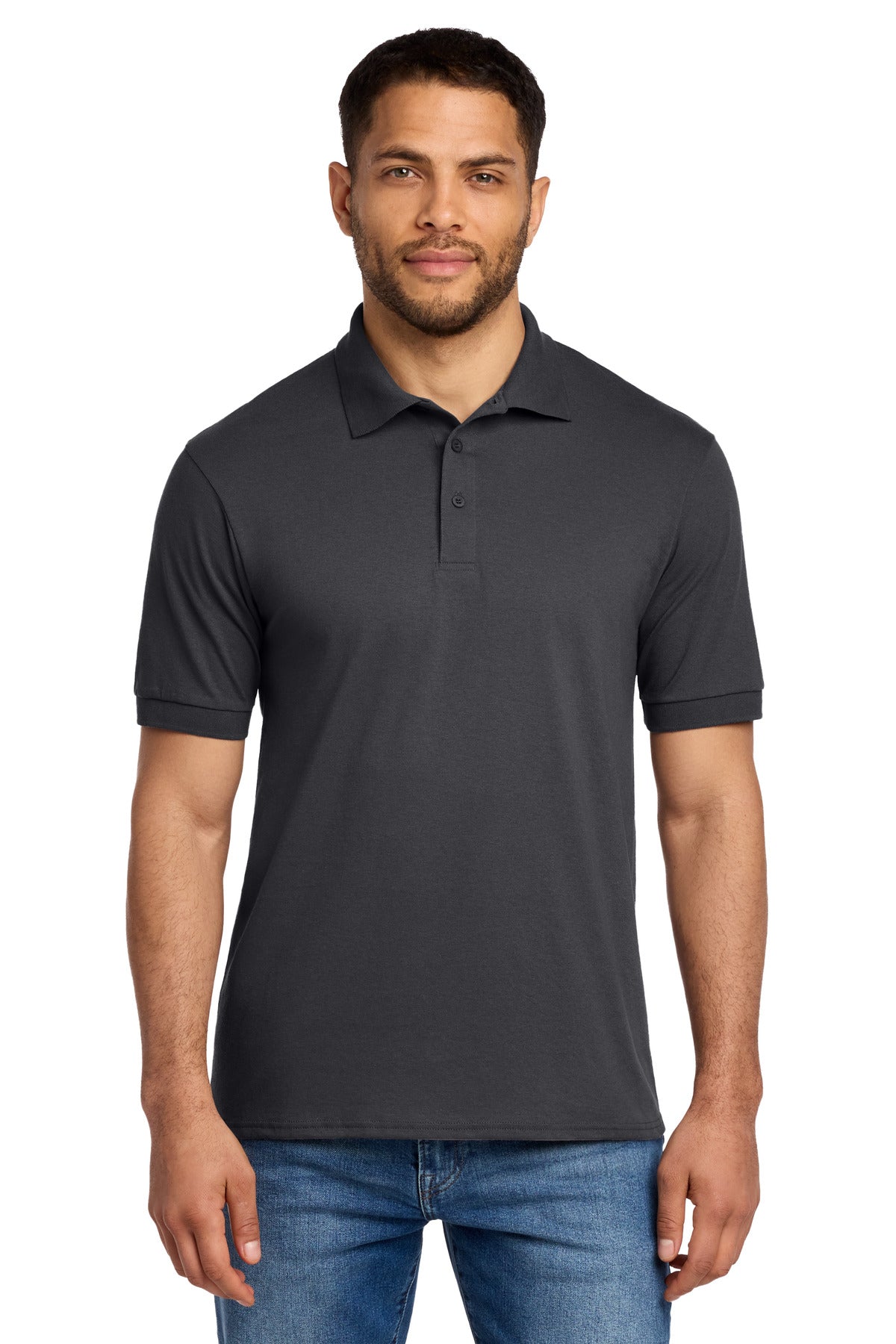 Port & Co™ Tall Core Blend Jersey Knit Polo. KP55T