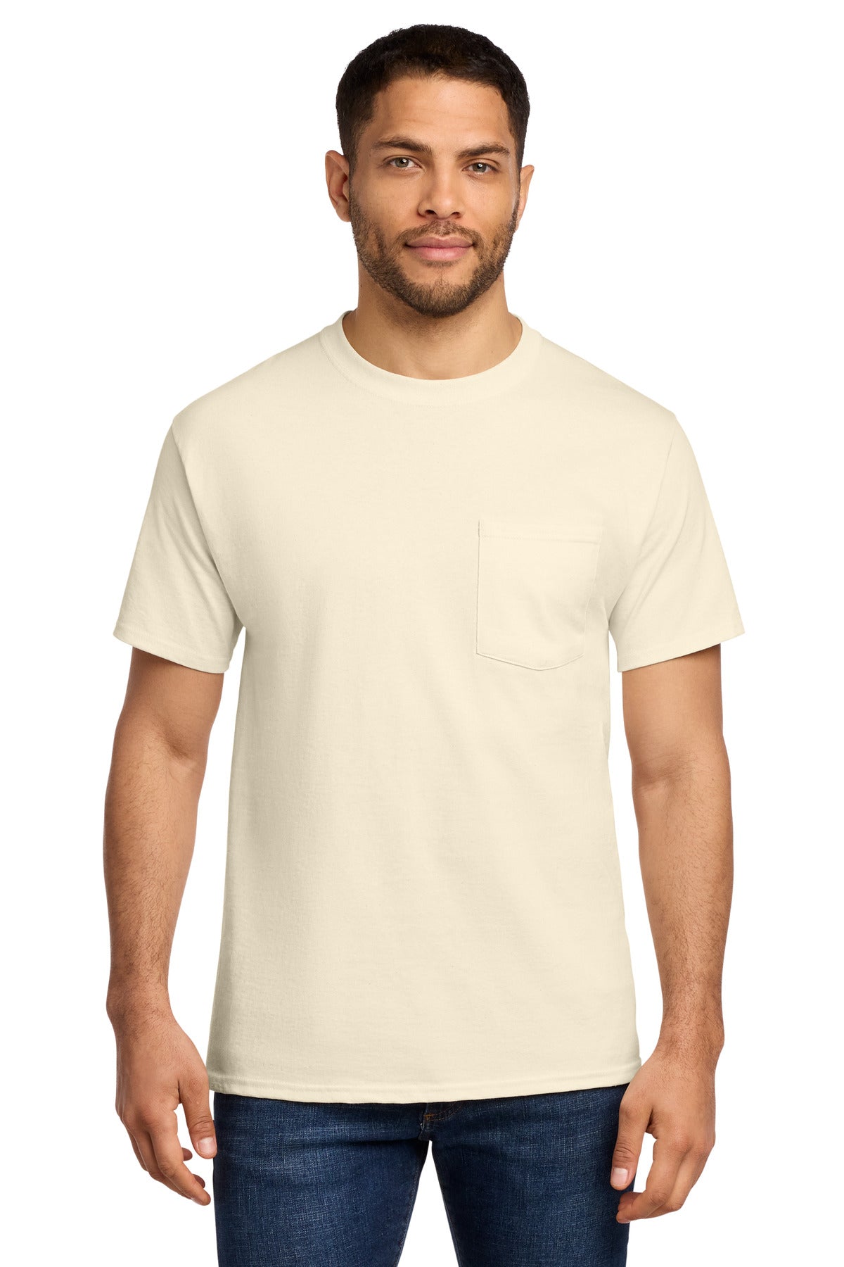 Port & Co™ Tall Essential Pocket Tee. PC61PT