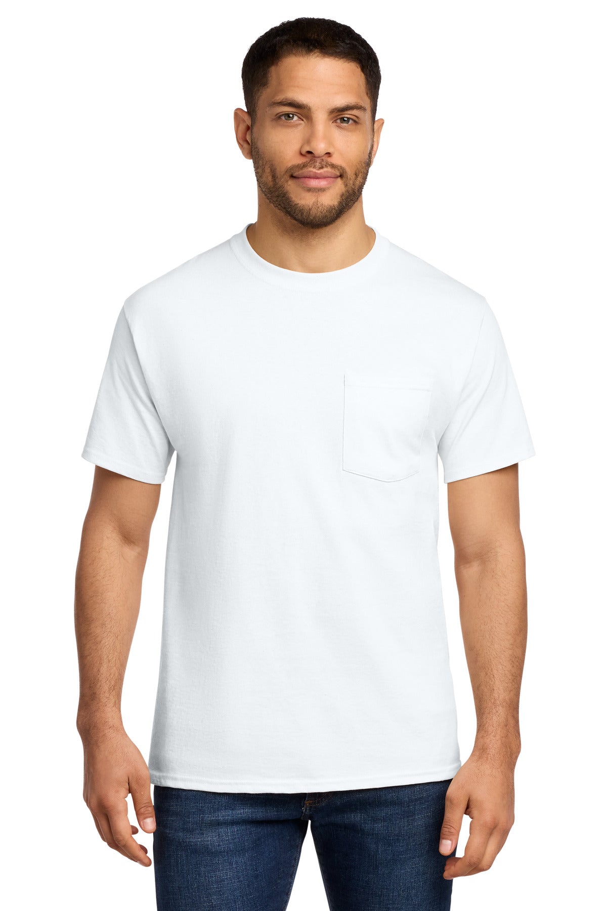 Port & Co™ Tall Essential Pocket Tee. PC61PT