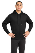 Sport-Tek® Sport-Wick® Fleece Full-Zip Hooded Jacket.  ST238