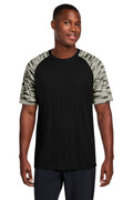 Sport-Tek® Drift Camo Colorblock Tee ST376