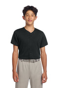 Sport-Tek® Youth PosiCharge® Tough Mesh Full-Button Jersey YST220
