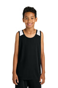 Sport-Tek® Youth Club Track Tank YST446
