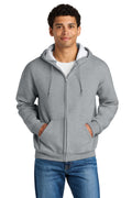 Jerzees Rugged™ Unisex Full-Zip Hooded Sweatshirt Z12M